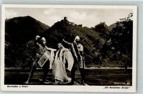 Kamp-Bornhofen Die feindlichen Brüder Burgen Foto Kratz