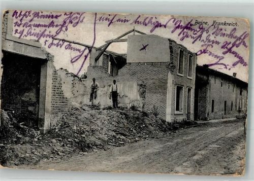 Beine 1915 Feldpost WK I 29 Inf. div.