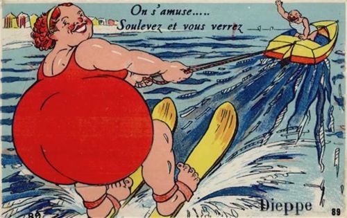 Dieppe Dieppe (Frankreich) Leporello I-II (Marke teilweise entfernt, Ecken abgestossen)