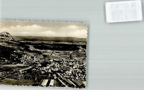 Gottmadingen Vogelschau Hohentwiel u. Singen Foto Original aus Archiv eines Ansichtskartenverlages