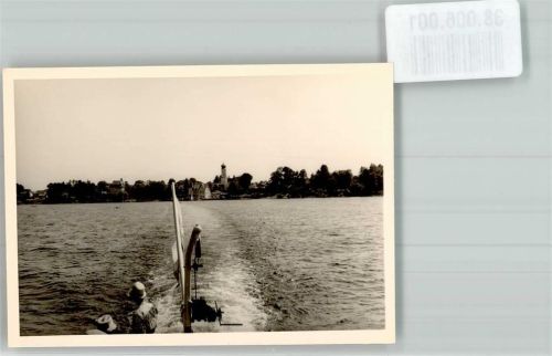 Seeshaupt Ort handschriftliche Foto Original aus Archiv eines Ansichtskartenverlags