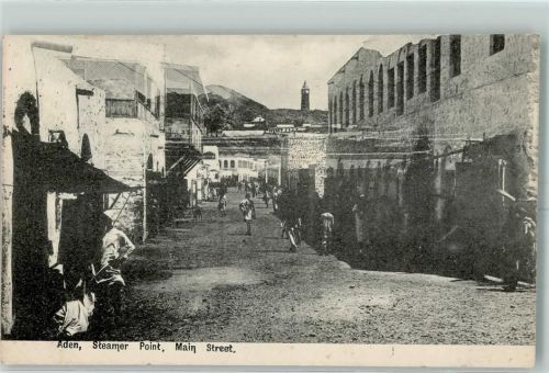 Aden Steamer Point Main Street Leuchtturm