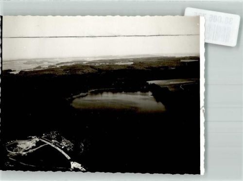 Walkenried Fliegeraufnahme Steinsee Ort handschrfitlich Foto Original aus Archiv eines Ansichtskartenverlags