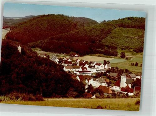 Hachen Panorama des Ortes mit Kirche Maria Opferung Foto Original aus Archiv eines Ansichtskartenverlags Ort handschriftlich