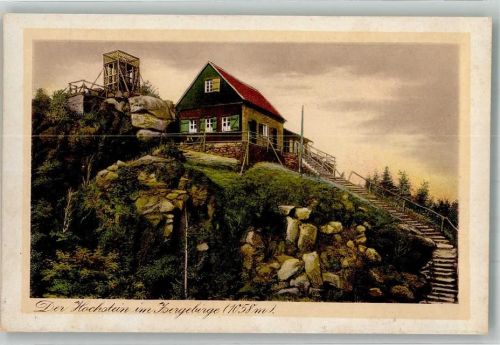 Schreiberhau Gasthaus Hochstein Aussichtsturm Isergebirge