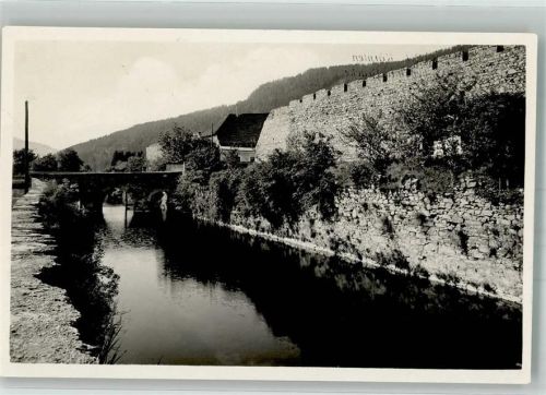 Friesach Stadtgraben mit Brücke