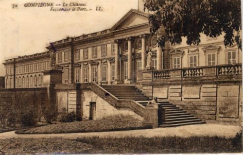 60200 Compiegne - Compiègne (Frankreich) Leporello I-II
