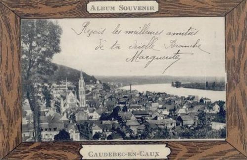 Caudebec-en-Caux Caudebec-en-Caux/ Normandie (Frankreich) Leporello II (Mittelbug)