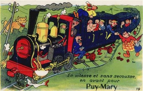 Le Claux Le Claux (Frankreich) Leporello, Eisenbahn I-II