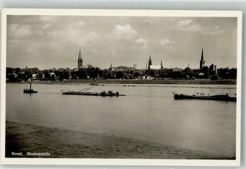 Wesel Rheinansicht