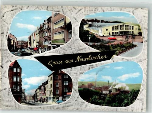Neunkirchen Bahnhofstrasse Sporthalle Stummstrasse Fabrik Eisenwerke