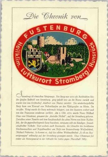 Stromberg Stromberg (6534) Leporello, Chronik der Stadt I-II