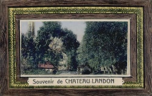 77570 Chateau-Landon - Château-Landon (Frankreich) Leporello II (minimaler Einriss)