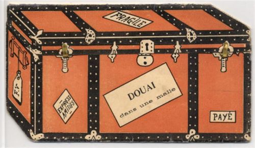 Douai Douai (Frankreich) Leporello I-II (Klebereste RS)