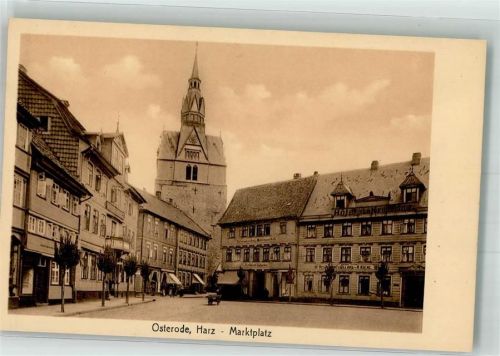 Osterode Marktplatz u. Kirche