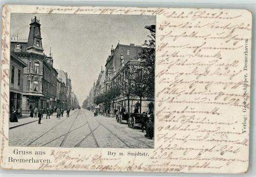 Bremerhaven 1900 Bry Smidstrasse