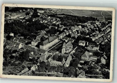 Clausthal-Zellerfeld Fliegeraufnahme