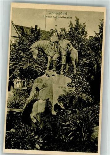 Wolfenbüttel Denkmal Herzog-August Brunnen