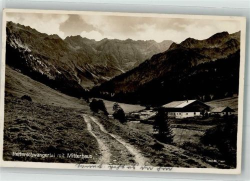 Bad Hindelang 1941 Retterschwangerltal Mitterhaus