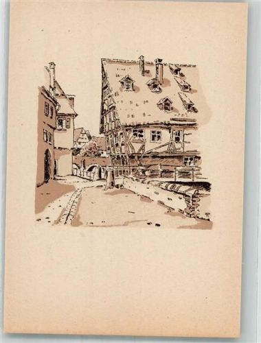 Ulm Schiefes Haus an der Blau