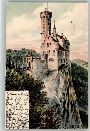 Lichtenstein 1903 Schloss