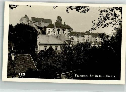Füssen Hohes Schloss und Kirche St. Mang
