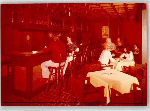 Wachendorf App.-Hotel Neckarhöhe Striche a.d. Bildseite Ort handschriftlich Foto Original aus Archiv eines Ansichtskartenverlages