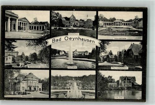 Bad Oeynhausen Kurpark Kurhaus Badehaus