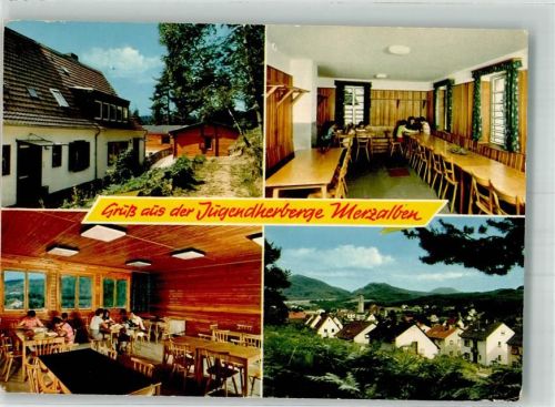 Merzalben 1973 Pension Jugendherberge