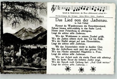 Jachenau Das Lied von der Jachenau