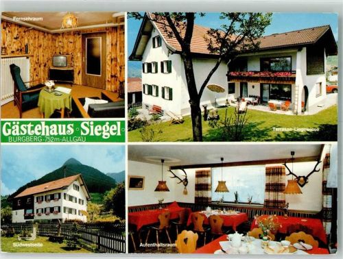 Burgberg Pension Siegel Hüttenstempel