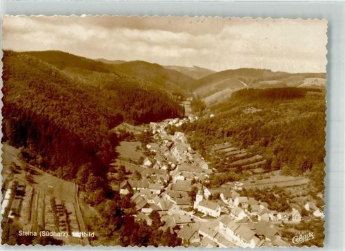 Steina Fliegeraufnahme Foto Original aus Archiv eines Ansichtskartenverlags