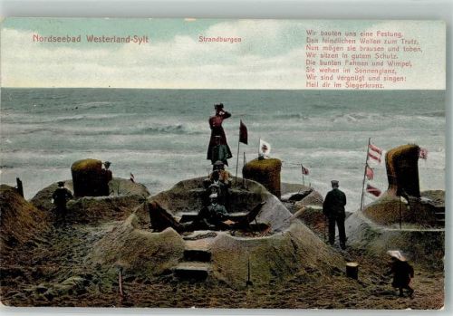 Westerland 1908 Strandburgen