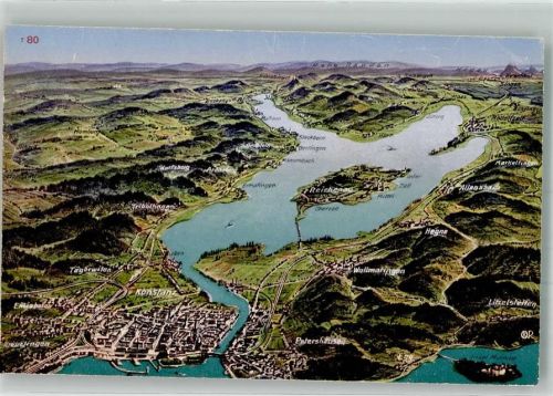 Wollmatingen Landkarte Bodensee