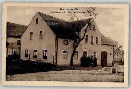 Konnersreuth Geburtshaus der Therese Neumann Erhaltung II - Riss