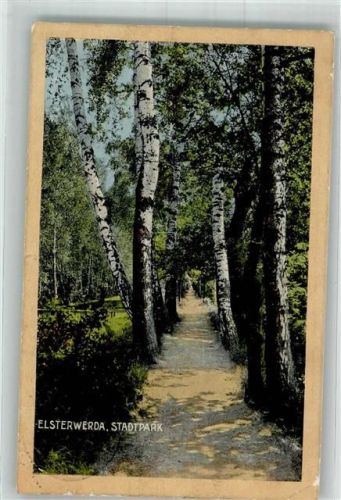 Elsterwerda 1911 Stadtpark