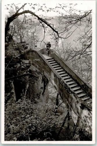 Inzigkofen Teufelsbrücke Foto Original aus Archiv eines Ansichtskartenverlages Ort handschriftlich