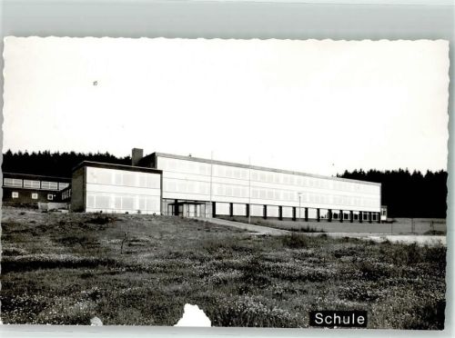 Osterode Schule Foto Original aus Archiv eines Ansichtskartenverlages Ort handschriftlich