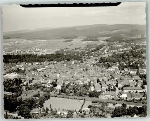 Osterode Fliegeraufnahme Foto Original aus Archiv eines Ansichtskartenverlages