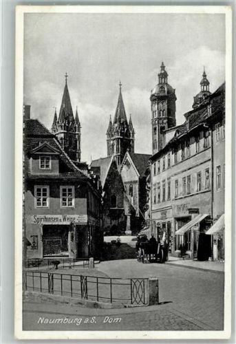 Naumburg 1934 Geschäft Spirituosen und Wein Dom