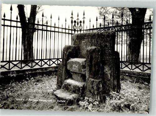 Maria Saal Denkmal Kärnens Herzogstuhl im Zollfeld