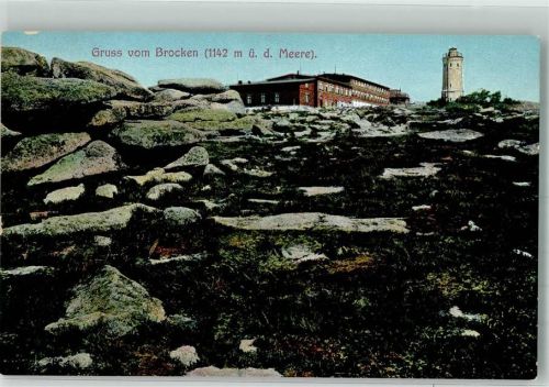Brocken Brockenhotel und Brockenturm