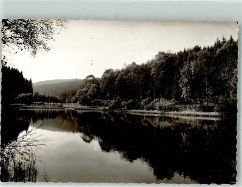Röspe Weiher Ort handschriftlich Foto Original aus Archiv eines Ansichtskartenverlages