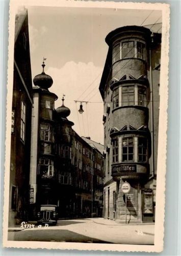 Linz 1939 Straße Auto