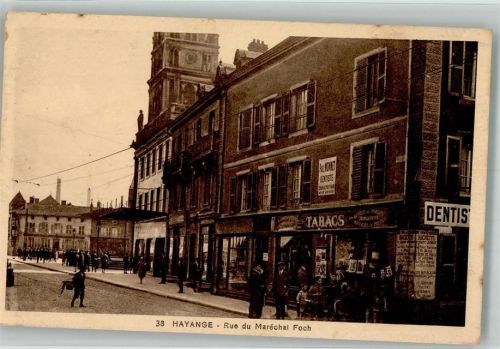 Hayange 1936 Geschäft Rue du Maréchal Foch