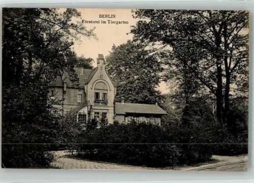 Tiergarten 1912 Försterei Verlag Max O'Brien 225