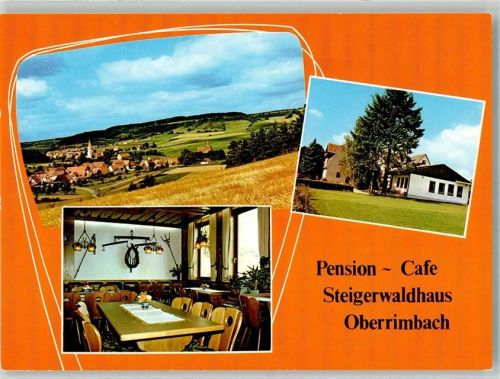 Oberrimbach 1987 Pension Cafe Stegerwaldhaus