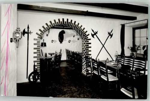 Furth im Wald Hotel Berghof ort handschriftlich Foto Original aus Archiv eines Ansichtskartenverlages