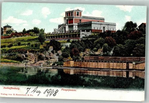 Aschaffenburg 1908 Pompejanum