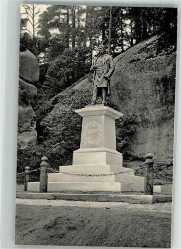 Kurort Oybin 1909 König-Albert-Denkmal Verlag Hermann Seibt 1475